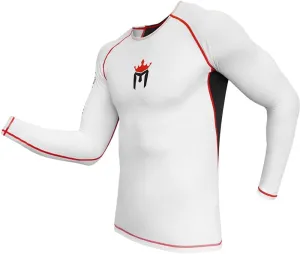 Meister Rush Long-Sleeve Rash Guard for MMA, BJJ & Surfing