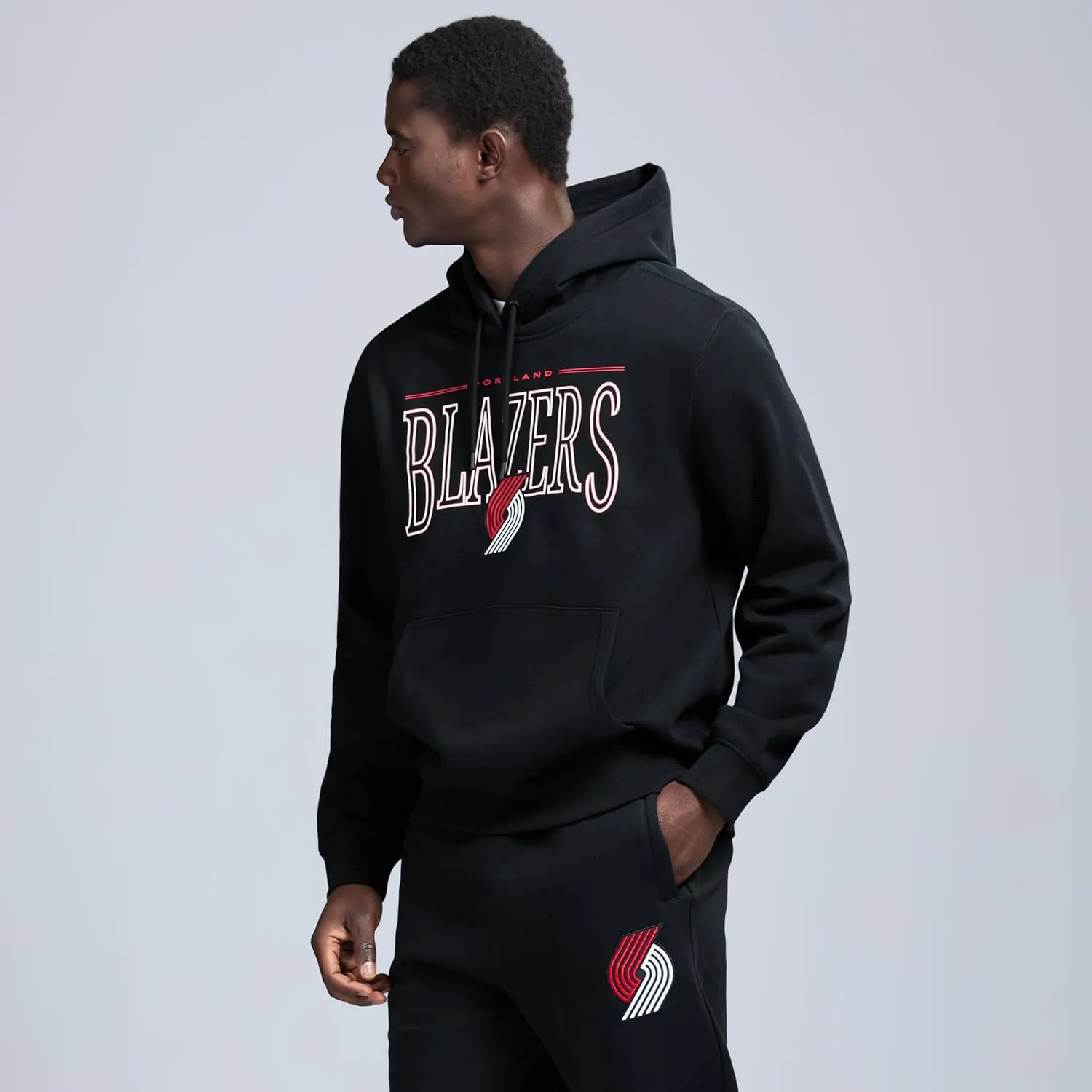 Men's X NBA Officially Licensed Long Sleeve Classic Pullover Hoodie Fleece Sweatshirt