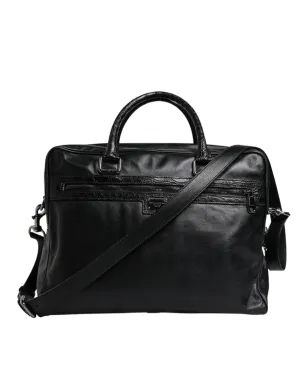 Messenger Gabbana Bag Customizable options & Shoulder Risk-free returns Leather Strap Dolce Black