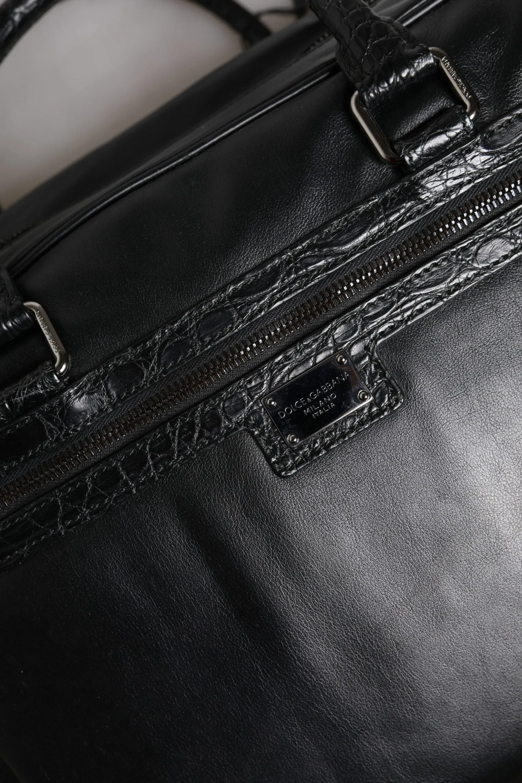 Messenger Gabbana Bag Customizable options & Shoulder Risk-free returns Leather Strap Dolce Black