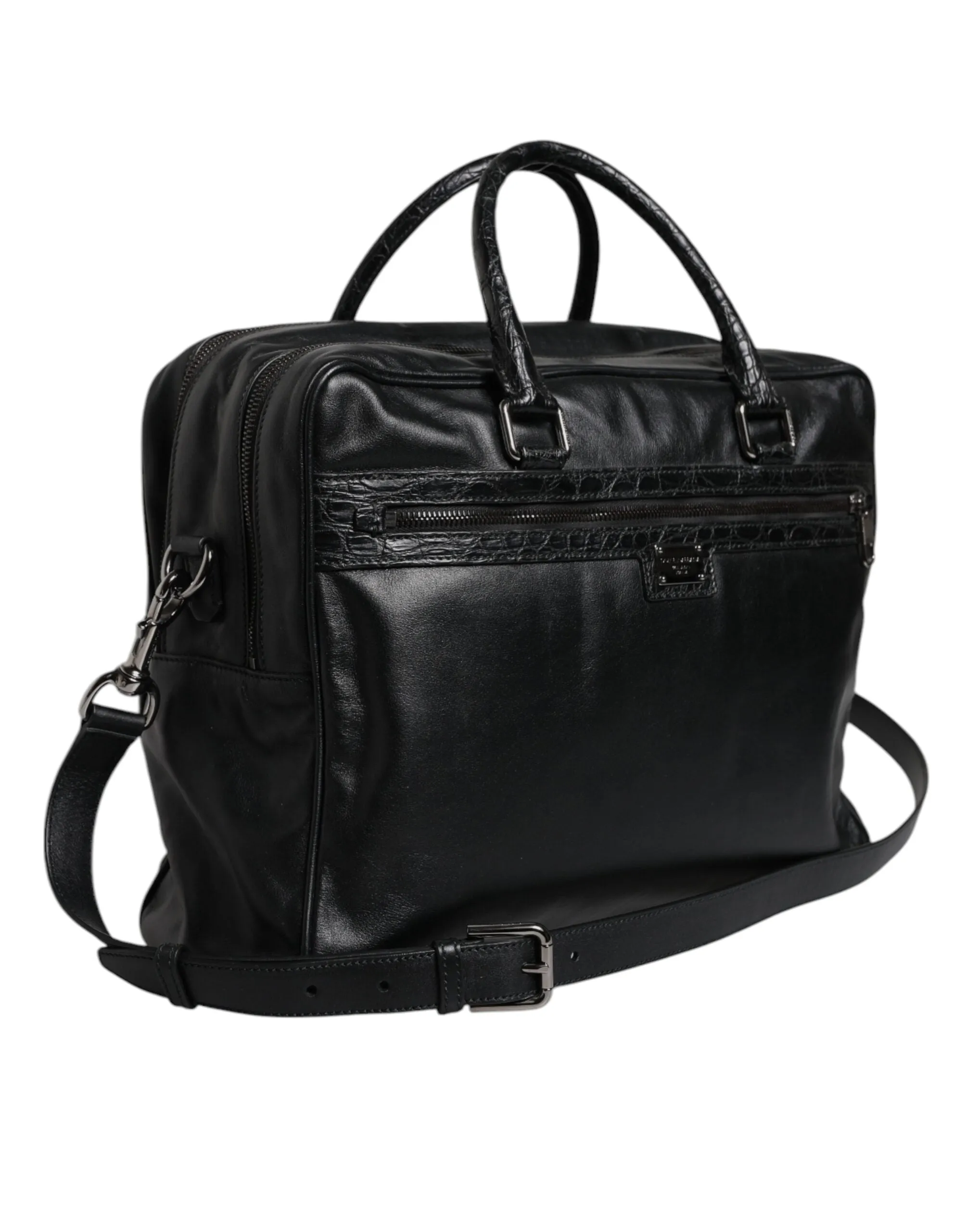 Messenger Gabbana Bag Customizable options & Shoulder Risk-free returns Leather Strap Dolce Black