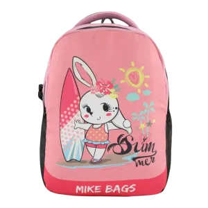 Mike Preschool Backpack Summer Bunny - Pink