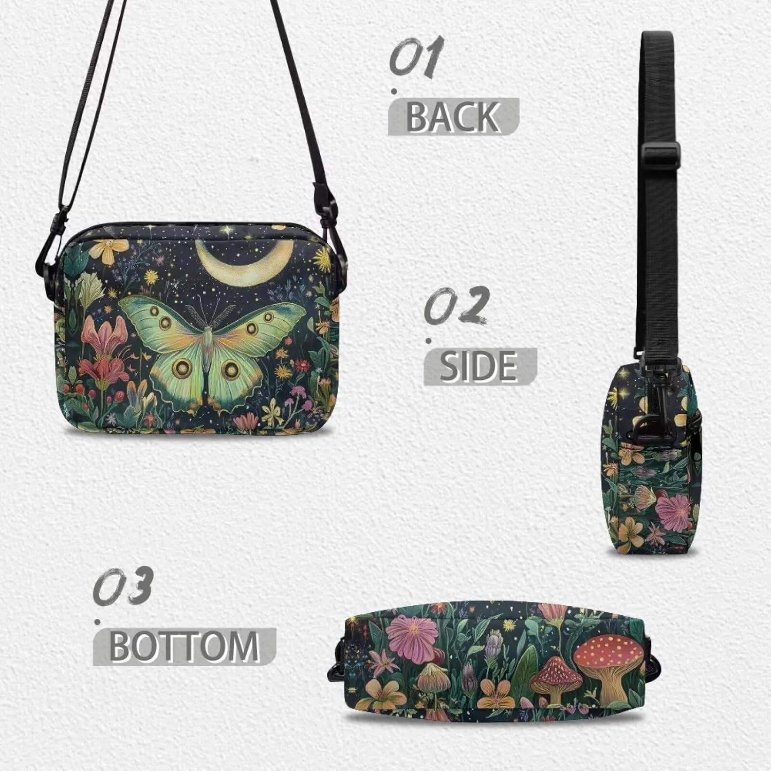 Mini Crossbody Bags for Women with Adjustable Strap for Daily Use