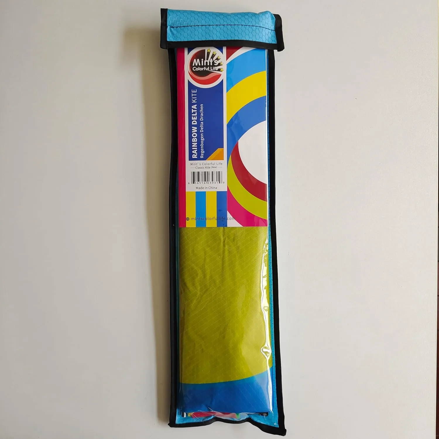 Mint's Colorful Life Delta Kite for Kids & Adults, Extremely Easy to Fly Kite, Best Kites for Beginner