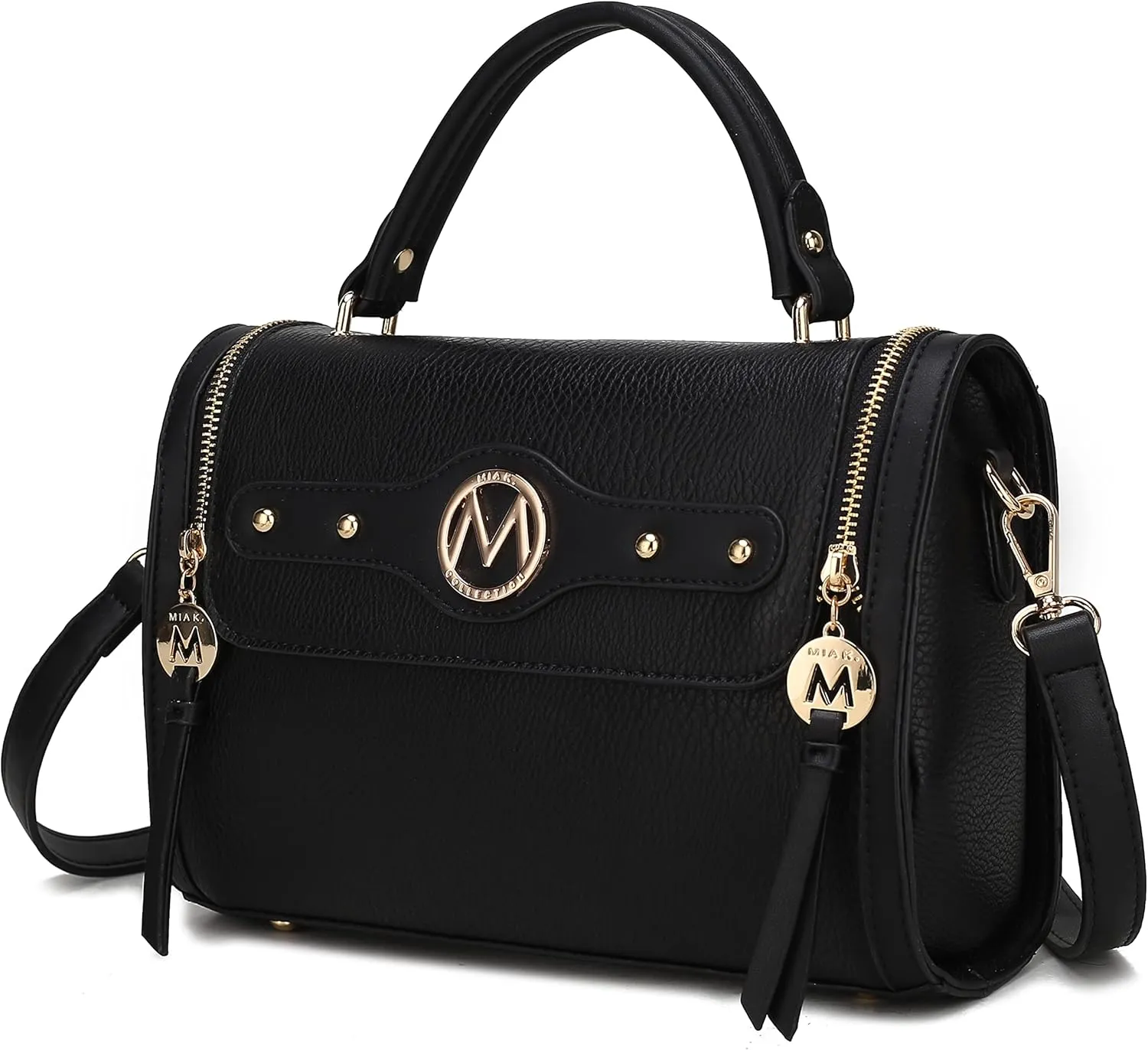 MKF Collection Crossbody Bag for Women, Vegan Leather Designer Shoulder Bag Purse Handbag By Mia K