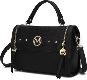 MKF Collection Crossbody Bag for Women, Vegan Leather Designer Shoulder Bag Purse Handbag By Mia K