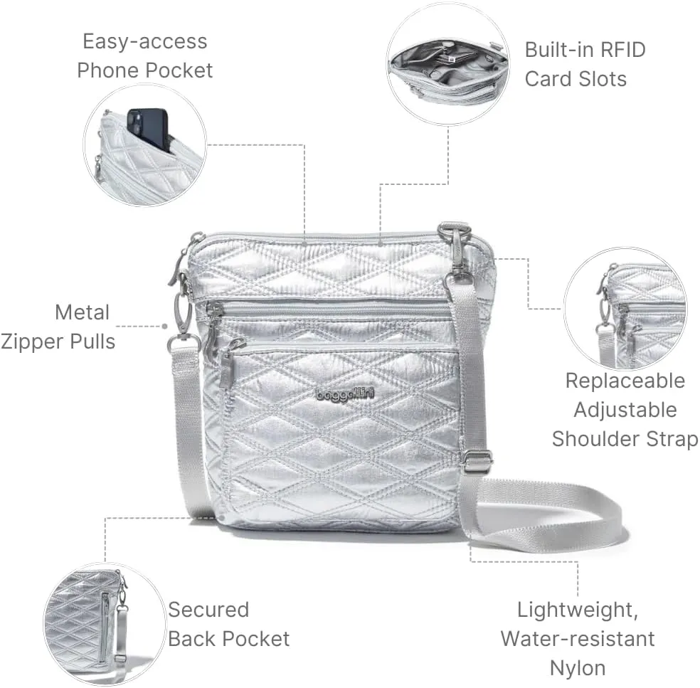Modern Pocket Crossbody Bag for Women
