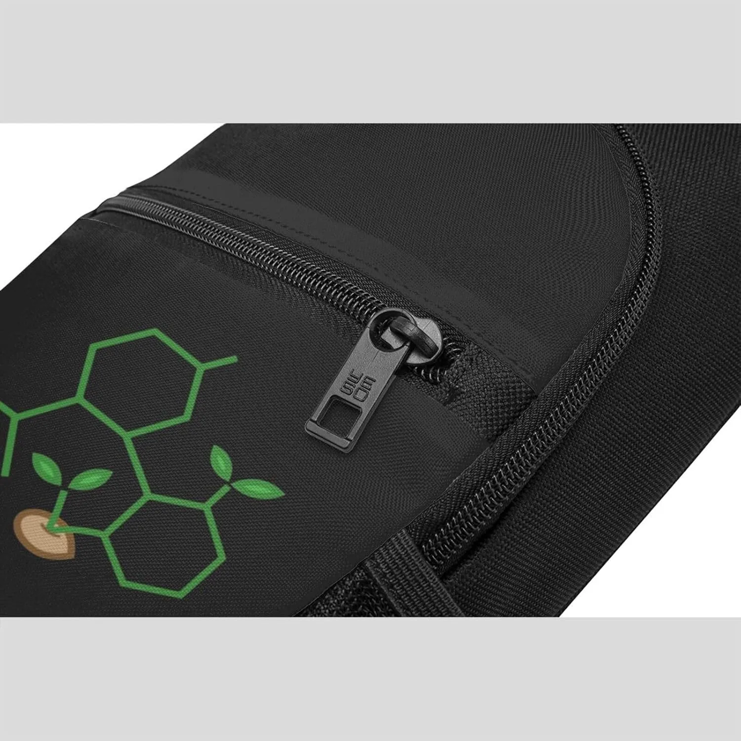 Molecule Cannabis Sprout Crossbody Bags Adjustable Leisure Travel Crossbody Shoulder Bag Unisex