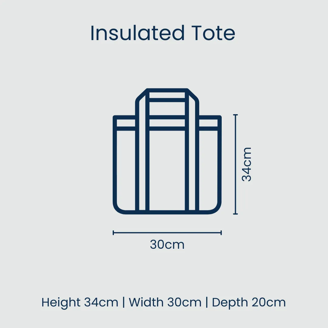 Monstera Insulated Tote