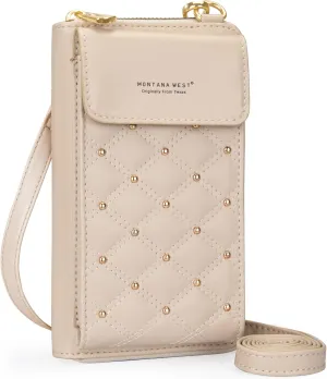 Montana West Small Crossbody Cell Phone Purse for Women RFID Blocking Cellphone Wallet