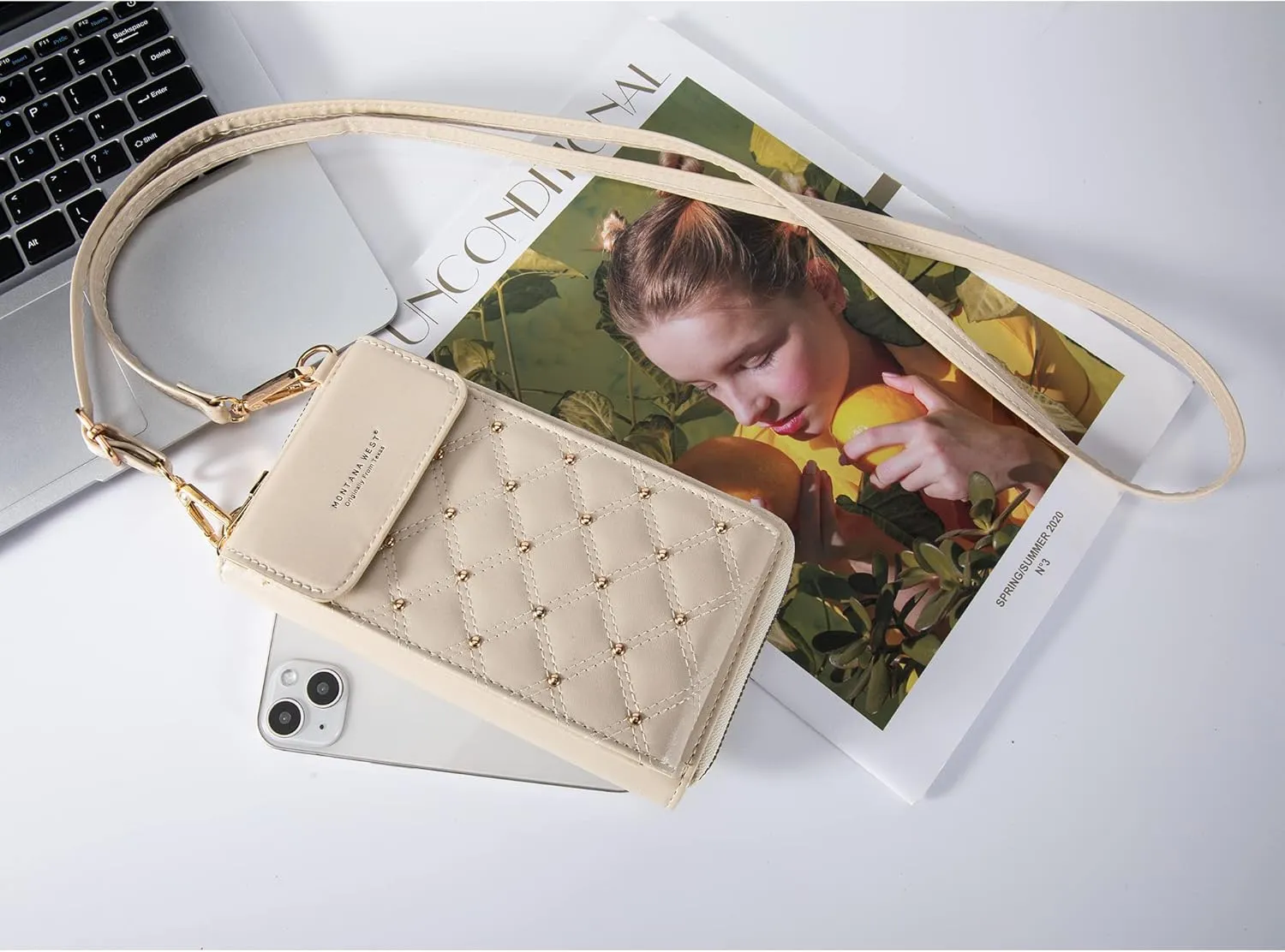 Montana West Small Crossbody Cell Phone Purse for Women RFID Blocking Cellphone Wallet