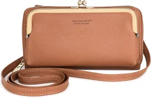Montana West Small Crossbody Cell Phone Purse for Women RFID Blocking Cellphone Wallet