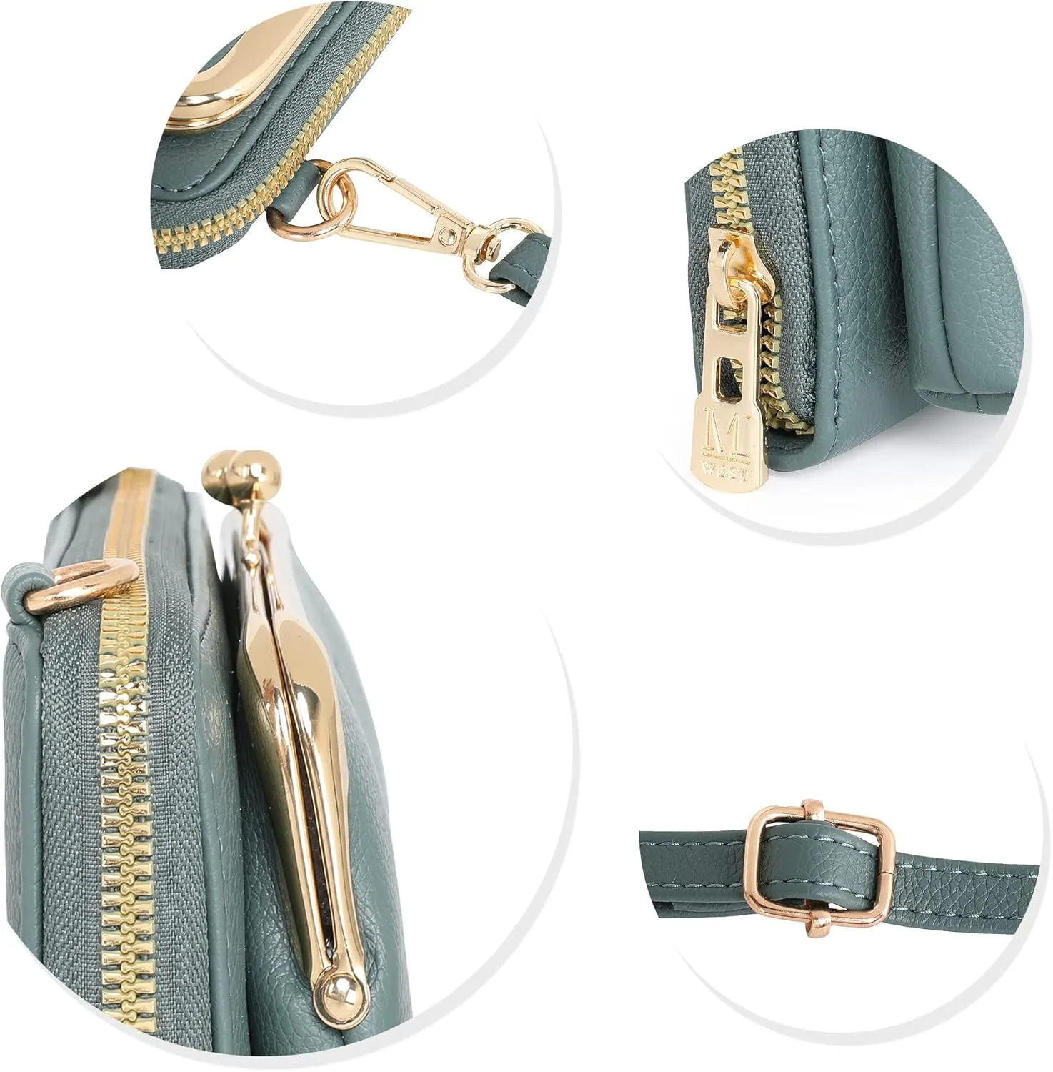 Montana West Small Crossbody Cell Phone Purse for Women RFID Blocking Cellphone Wallet