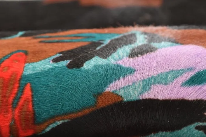 Multicolor Patterned Ponyskin