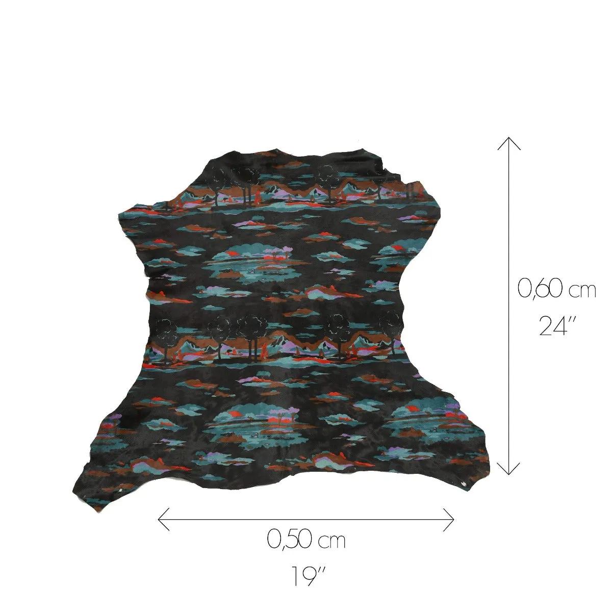 Multicolor Patterned Ponyskin