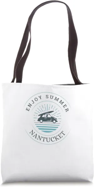 Nantucket Enjoy Summer Tote Bag