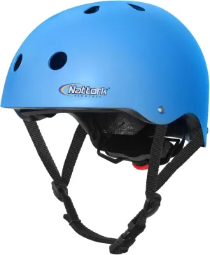 Nattork Kids Helmet Protective Gear, Removable Liner for Multi-Sports Skateboard, Skates, Bike, Scooter Age 3-15 Kids Youth Adults