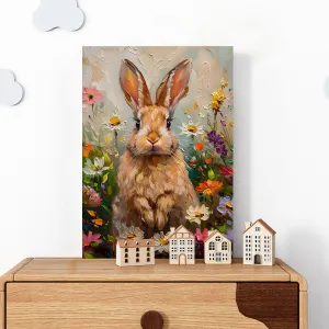 Nature’s Little Observer Wall Art Painting, HD Canvas Print, Framed, Ready to Hang. (ABMWA102)