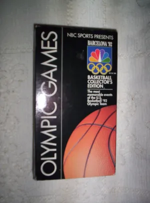 NBC Sports Presents: Barcelona '92 Olympic Games: Basketball Collector's Edition (ORIGINAL NBC SPORTS RELEASE)