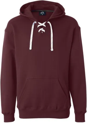 NCAA Mens Sports lace up hoodie sweatshirt