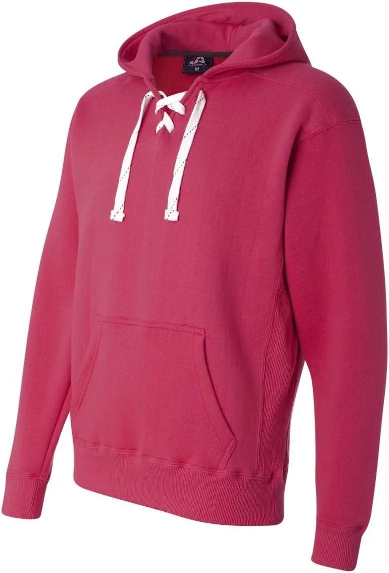 NCAA Mens Sports lace up hoodie sweatshirt