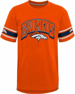 NFL Kids Youth 8-20 Victorious Team Color Cotton Primary Logo Short Sleeve Fashion Official Football T-Shirt
