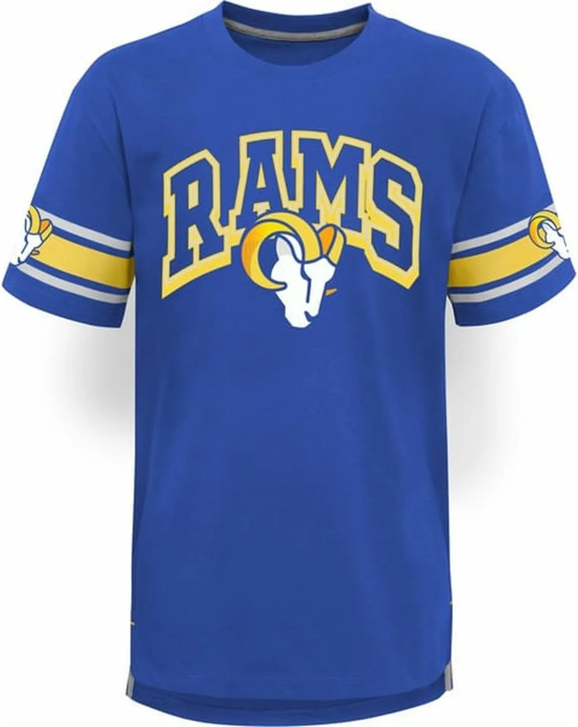 NFL Kids Youth 8-20 Victorious Team Color Cotton Primary Logo Short Sleeve Fashion Official Football T-Shirt