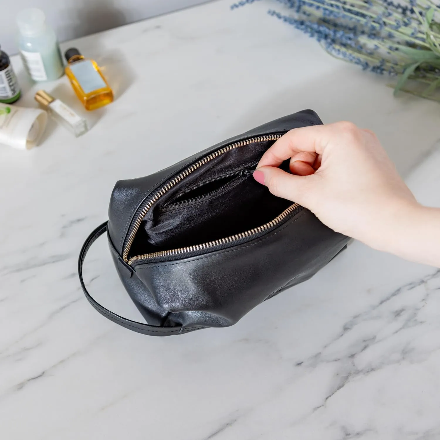 NFL Travel Toiletry Bag for Men and Women
