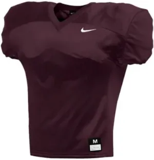Nike Mens Team Stock Vapor Varsity V Neck Short Sleeve Jersey Football Casual - White