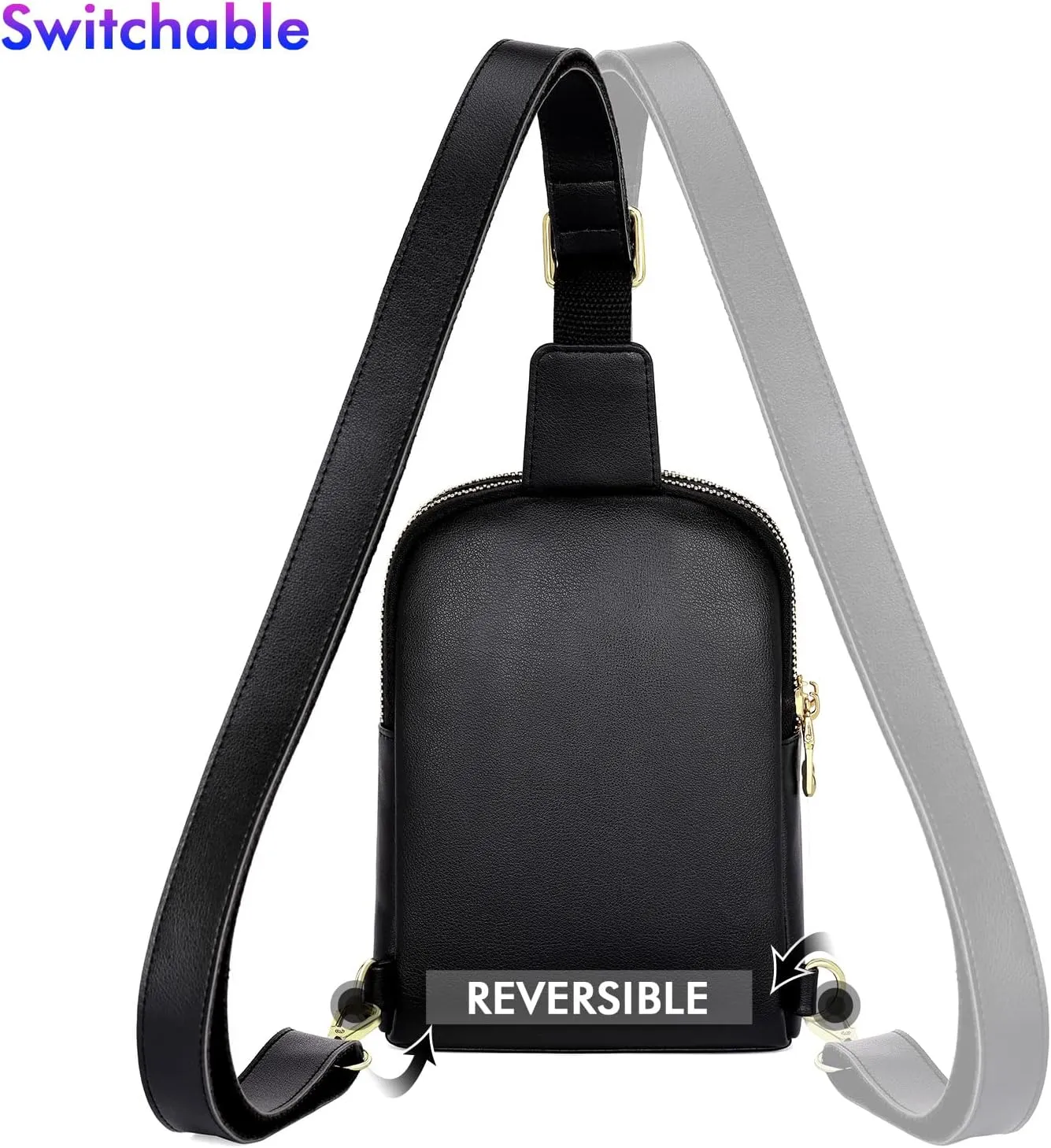 nuoku Women's Crossbody Sling Bag - Small RFID Wallet & Cell Phone Pouch