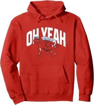 Oh Yeah Vintage Collegiate Style Pullover Hoodie