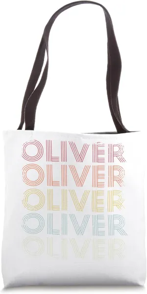 Oliver Retro Vintage Style Tote Bag