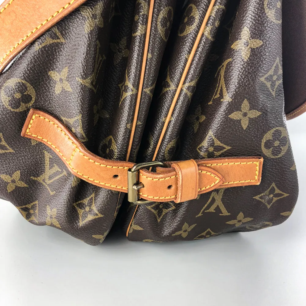 On-demand shipping Saumur Louis-Vuitton Monogram 35 Bag Delivery guarantee Vintage Shoulder