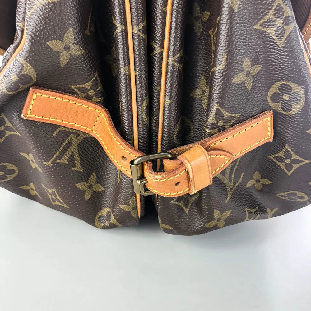 On-demand shipping Saumur Louis-Vuitton Monogram 35 Bag Delivery guarantee Vintage Shoulder
