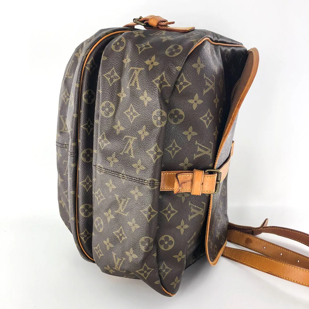 On-demand shipping Saumur Louis-Vuitton Monogram 35 Bag Delivery guarantee Vintage Shoulder