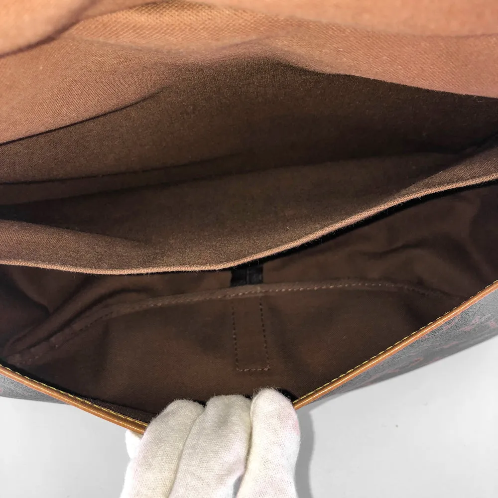 On-demand shipping Saumur Louis-Vuitton Monogram 35 Bag Delivery guarantee Vintage Shoulder
