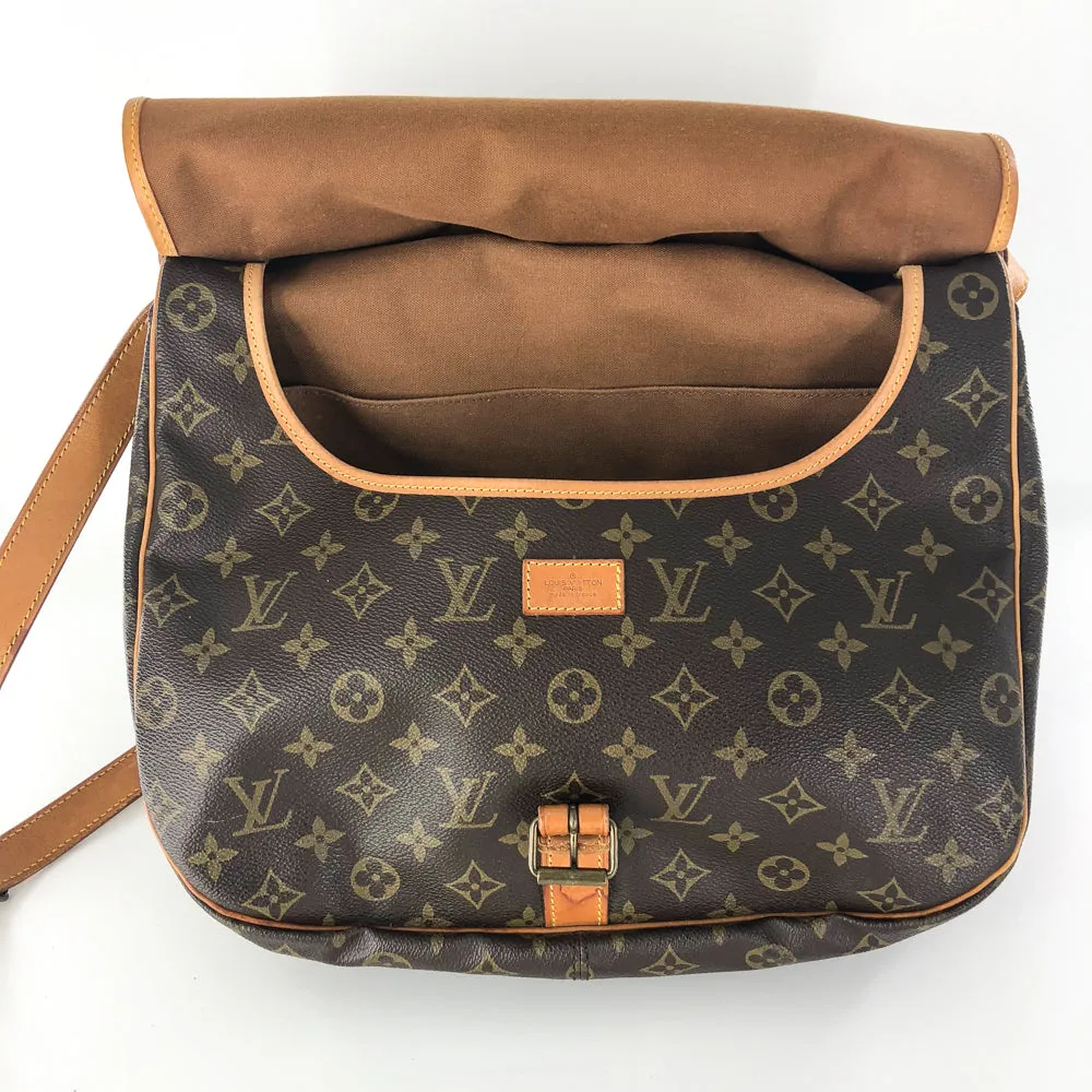 On-demand shipping Saumur Louis-Vuitton Monogram 35 Bag Delivery guarantee Vintage Shoulder