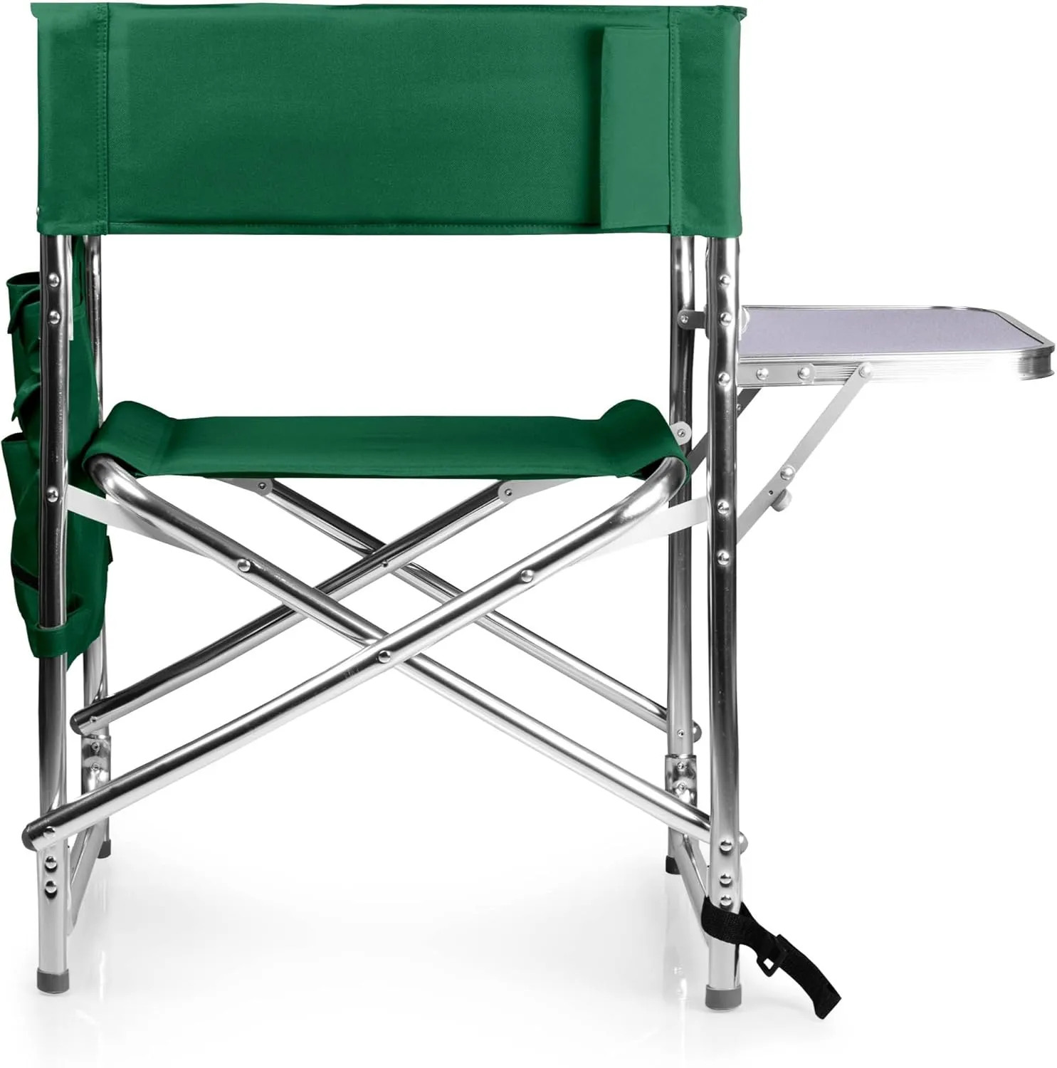 ONIVA - a Picnic Time brand - Sports Chair with Side Table, Beach Chair, Camp Chair for Adults, (Hunter Green)