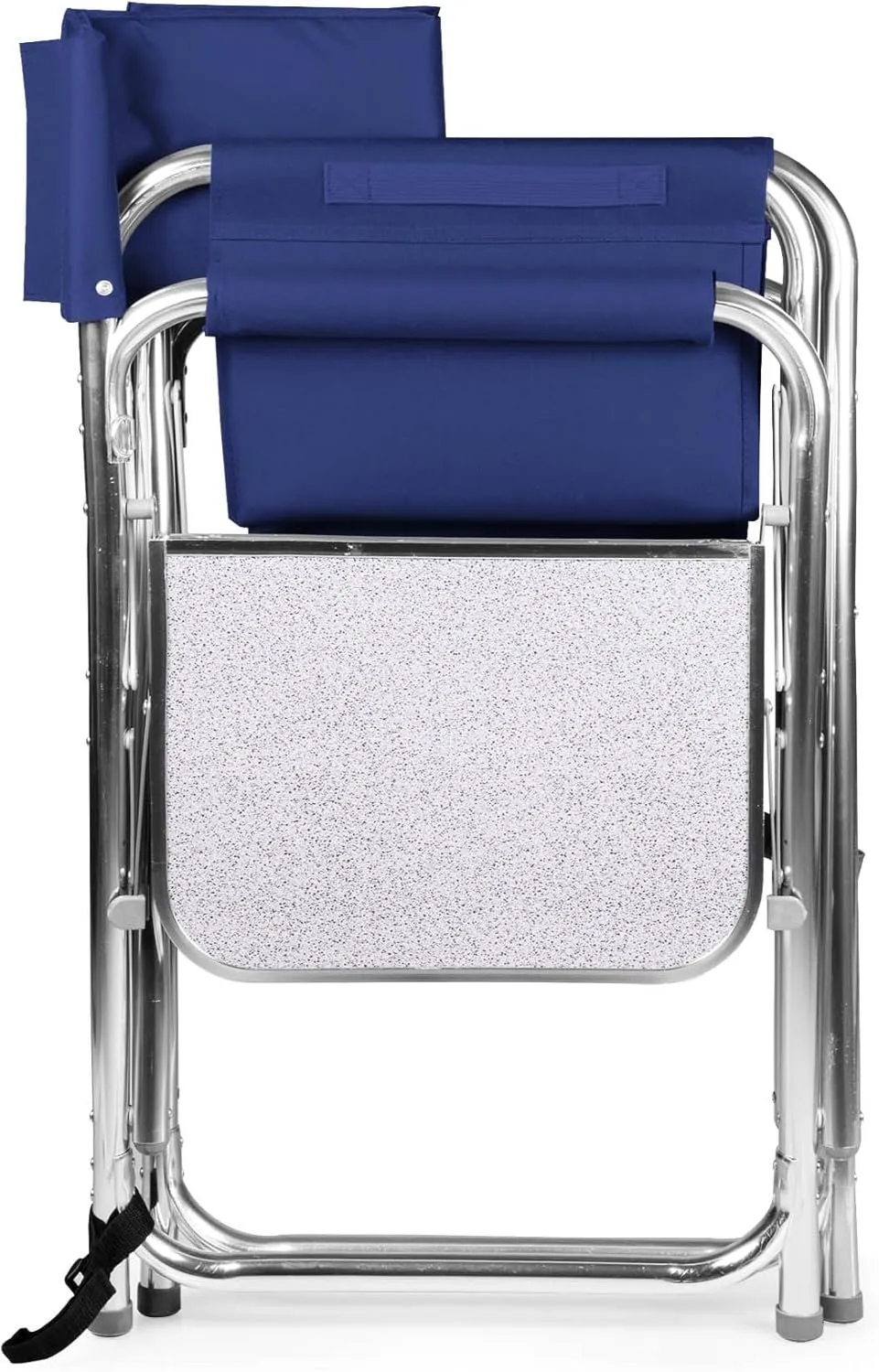 ONIVA - a Picnic Time brand - Sports Chair with Side Table, Beach Chair, Camp Chair for Adults, (Navy Blue)