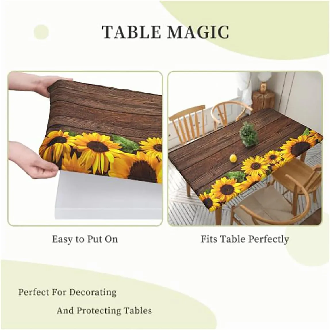 OOzie Multicolor Elastic Fitted Tablecloths, Pink Gold Cloudy Hazy Crack Lines Elastic Fitted Tablecloth Waterproof Wipeable Marble Fits up 4 Foot Tables