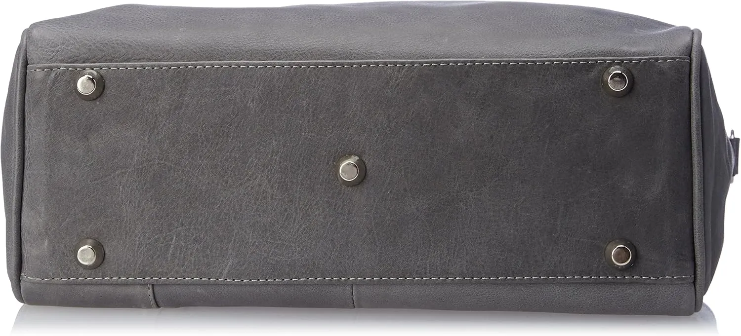 Open Tote/Cross Body Bag, Charcoal, One Size