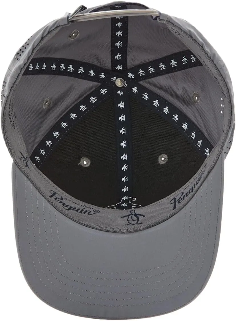 Original Penguin Core Logo Ventilated Adjustable Snapback Golf Hat