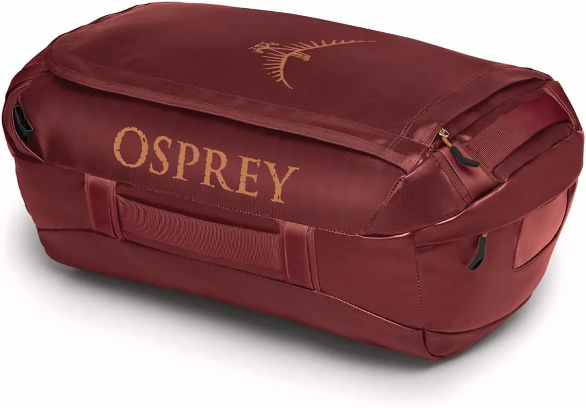 Osprey Transporter 40L Travel Duffel Bag, Black