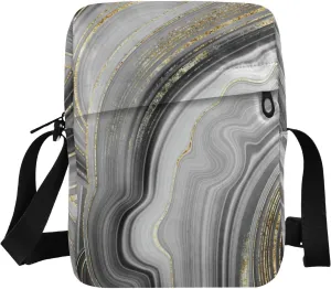 Oyihfvs Messenger Bag, Men's Crossbody Bag, Women's Crossbody Bag with Adjustable Strap