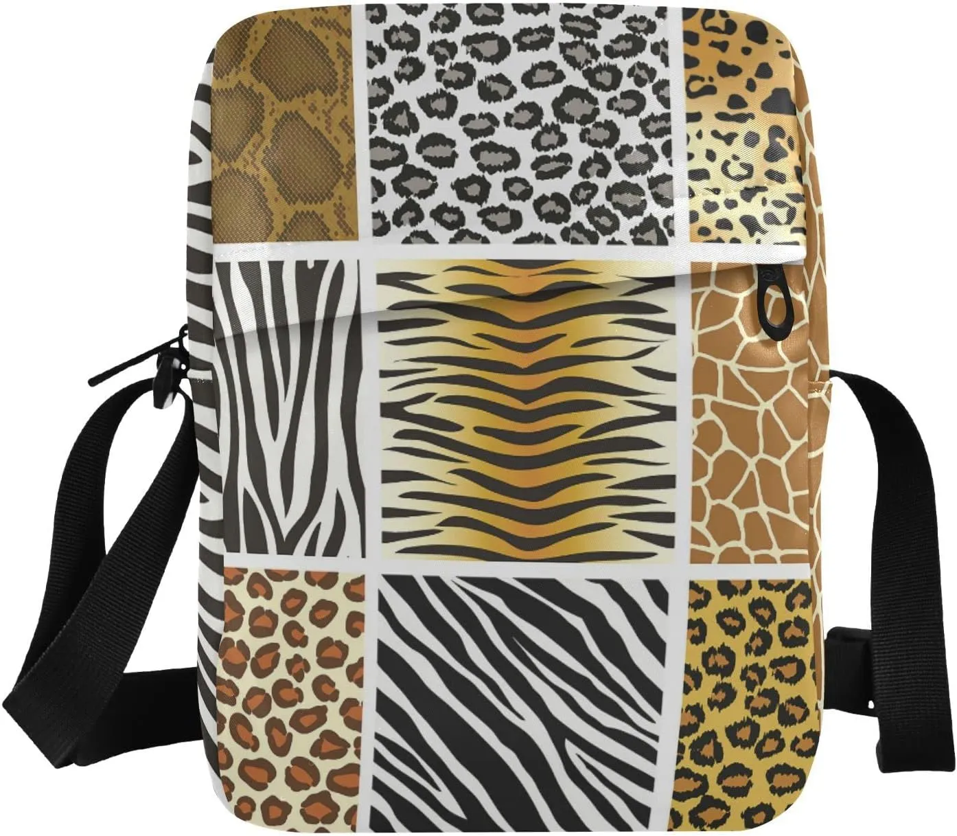 Oyihfvs Messenger Bag, Men's Crossbody Bag, Women's Crossbody Bag with Adjustable Strap