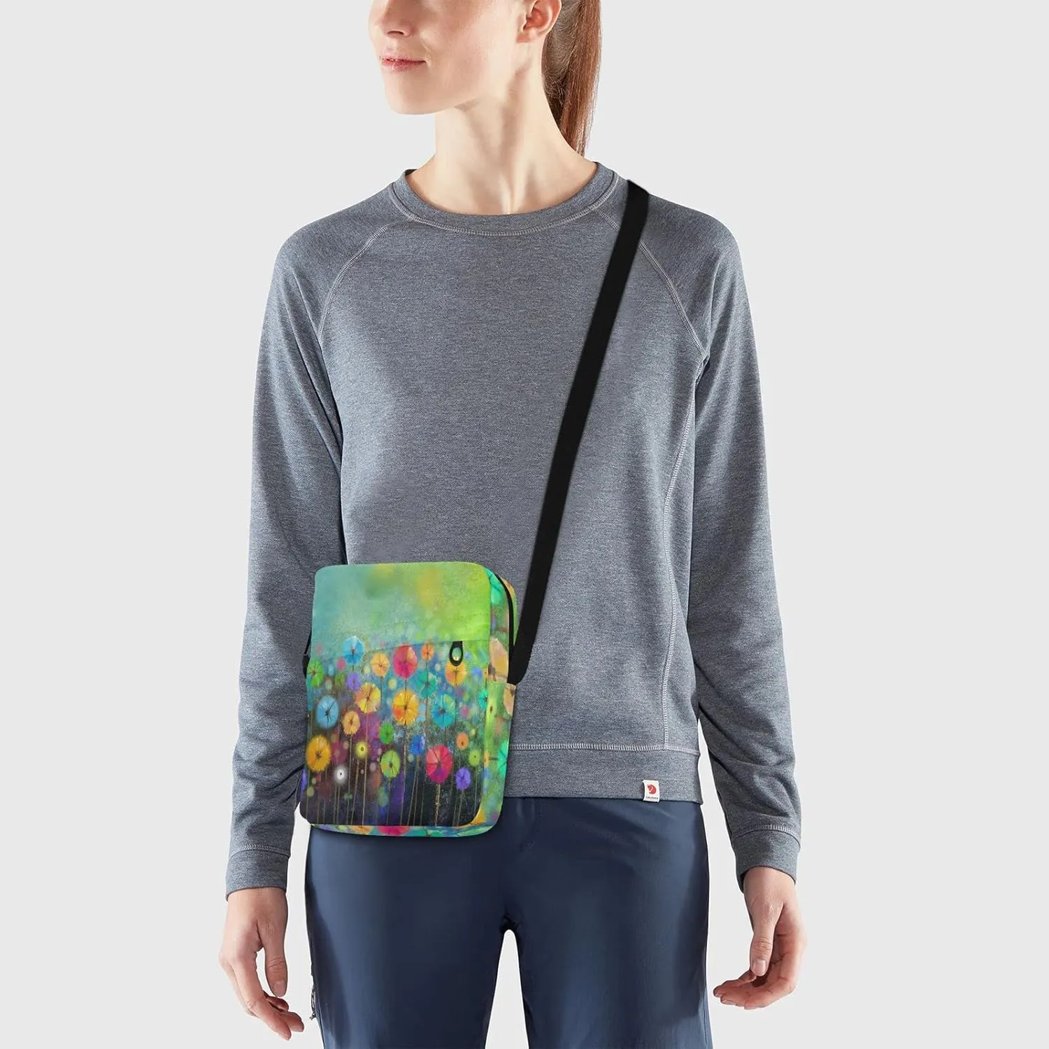 Oyihfvs Messenger Bag, Men's Crossbody Bag, Women's Crossbody Bag with Adjustable Strap