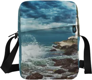 Oyihfvs Messenger Bag, Men's Crossbody Bag, Women's Crossbody Bag with Adjustable Strap