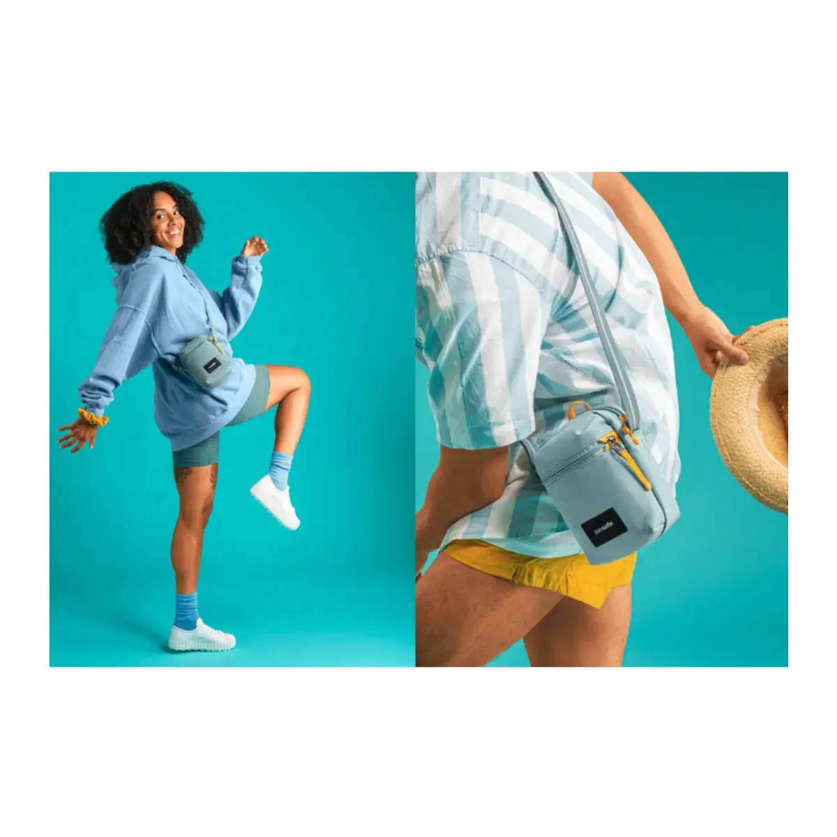 Pacsafe Go Anti-theft Micro Crossbody Bag - Fresh Mint