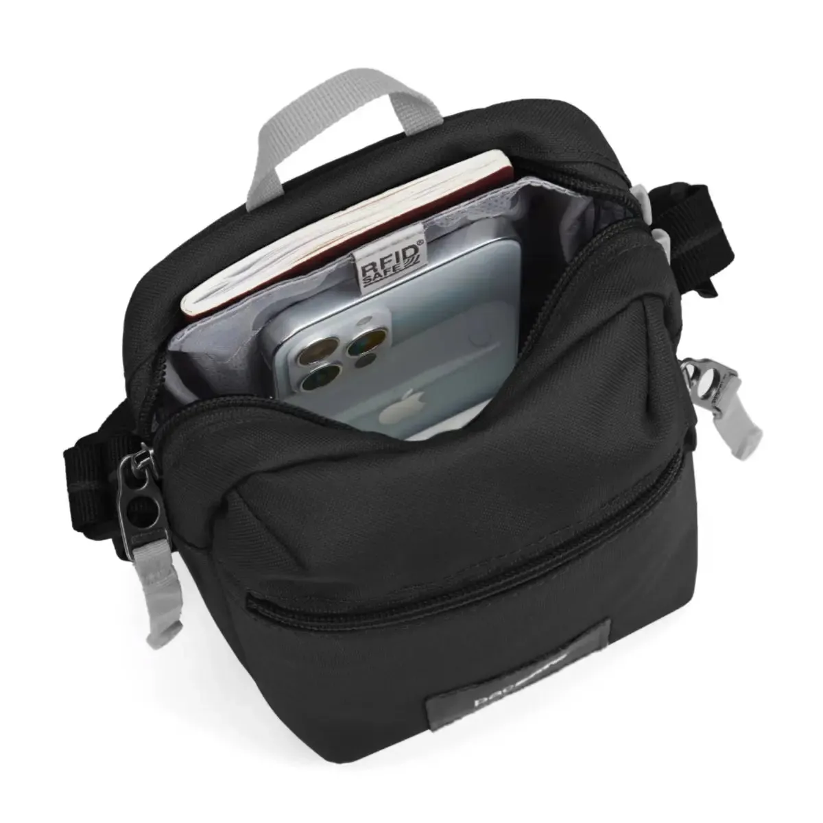 Pacsafe Go Anti-theft Micro Crossbody Bag - Jet Black