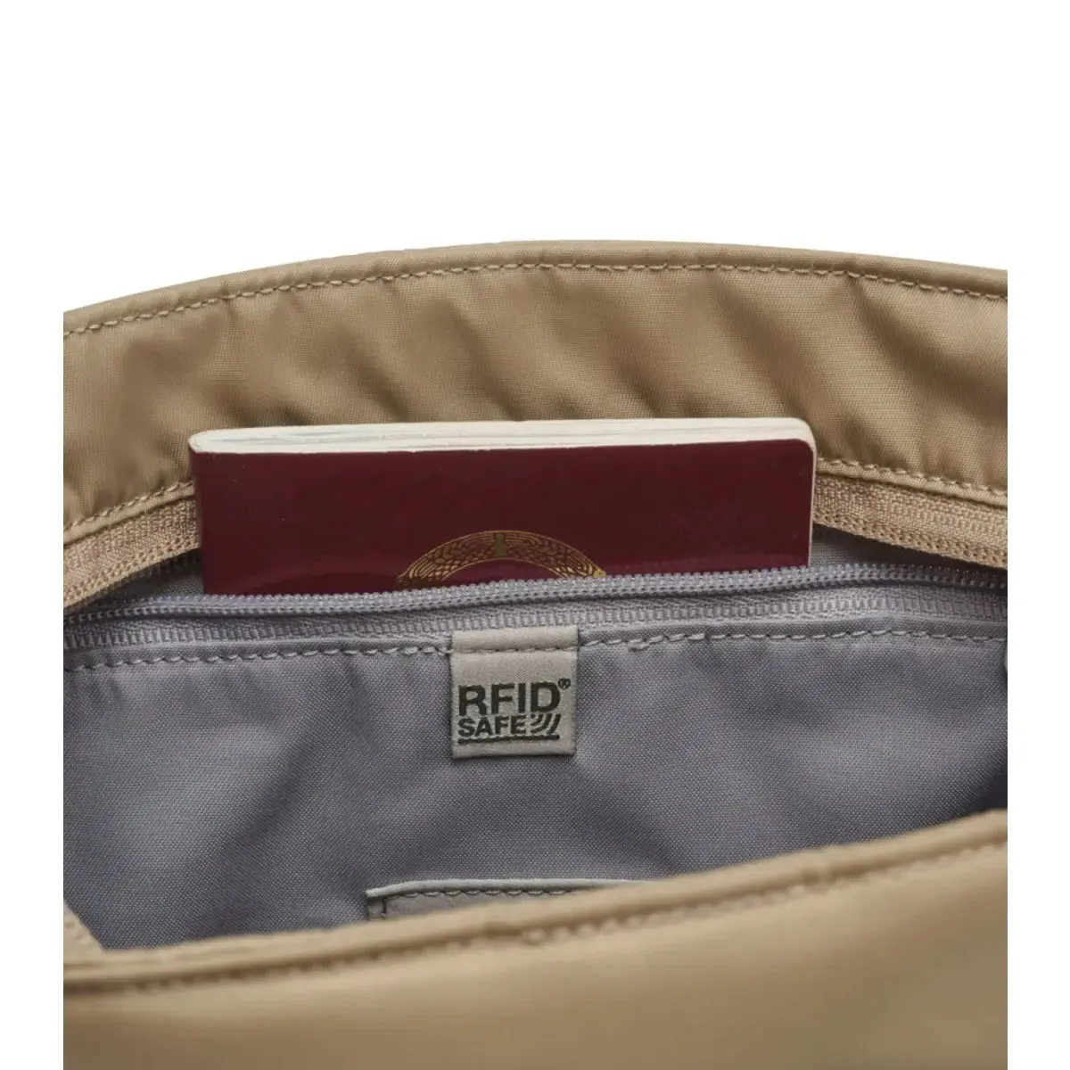 Pacsafe W Anti-theft Crossbody Bag - Taupe